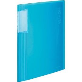 Kokuyo Clear File Noviita A4 Size 40pocket - LIght Blue