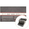 Royal Roya KMG Typewriter Instruction Manual User Repro Gray Magic