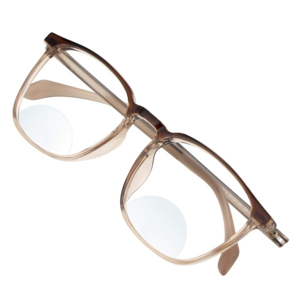 VisionGlobal Bifocal Blue Light Blocking Glasses for Women/Men, Computer Reading