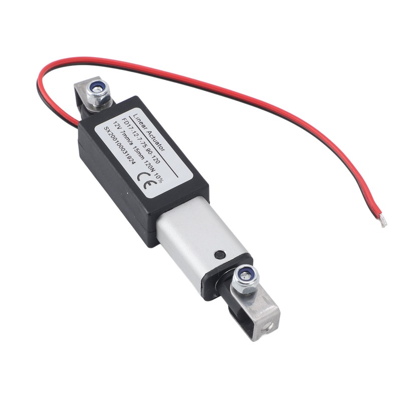 12V Electric Linear Actuator 15mm Stroke 120N Heavy Duty Mini