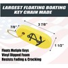 Hardline Products USA Floating Boating Key Chain - 3 pack