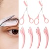 6 Pcs Eyebrow Trimmer Scissor Eyebrow Trimmer Set Professional Precision