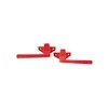 JR Products 81925 Emergency Window Latch Set , Red