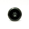 License Plate Bolts Flat Type Aluminum (Black) 3 Pieces &