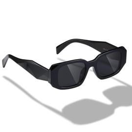 Rectangle Trendy Sunglasses for Women Men Trendy Retro Trendy Sun Glasses 90’s Vintage Square Frame，men's eyewear & accessories，sunglasses mens