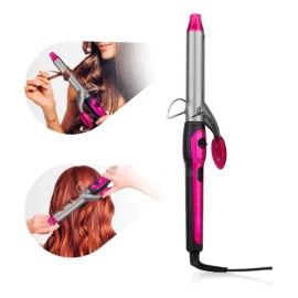 Tenaza Rizadora De Cabello Timco Titanio Cerámica  Iones 25mm                                                                                         