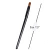 ISKYBOB 50 Pieces Black Disposable Lip Brushes Lipstick Gloss Wands