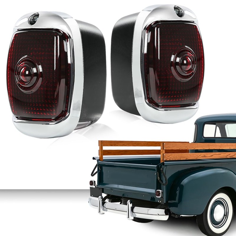 G-PLUS Tail Lights Assembly Rear Lamps Compatible with Chevy First