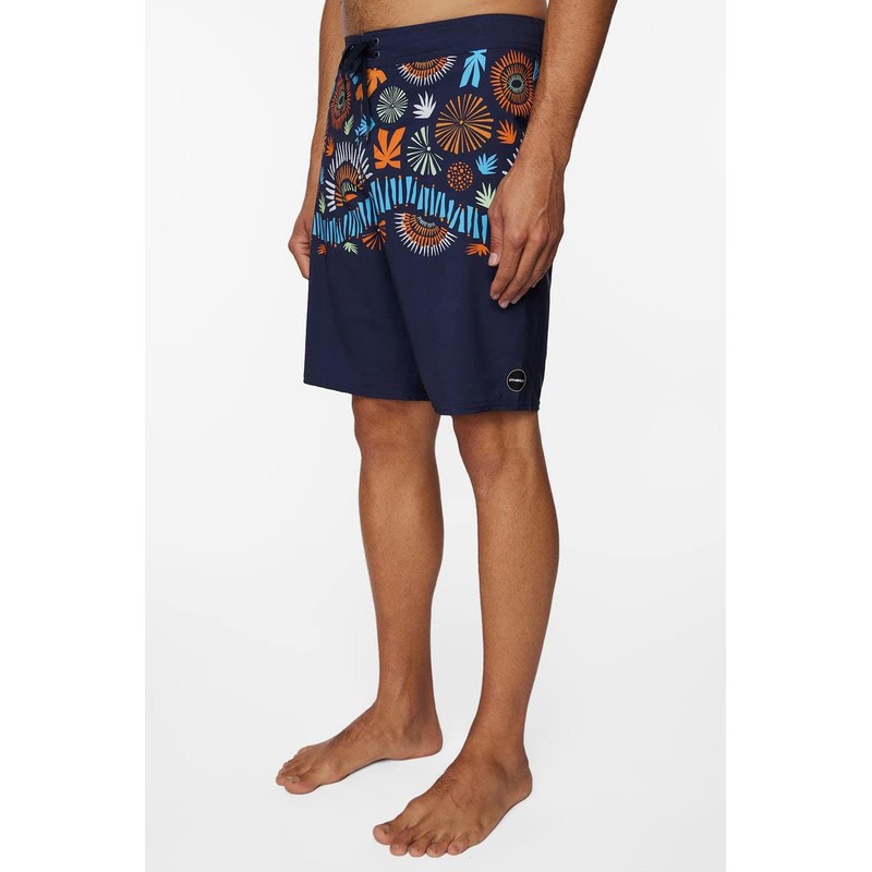 O'NEILL Mens Hyperfreak Heist Print Swim, Navy, 38