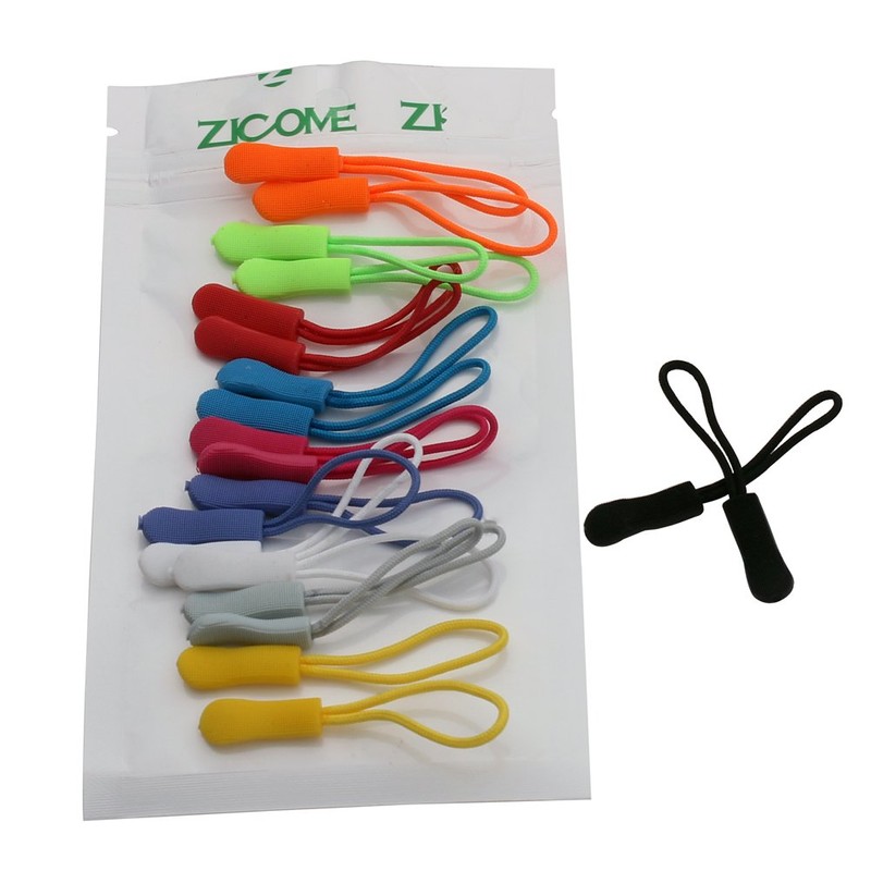 Z ZICOME Colorful Zipper Pulls for Backpacks, Luggage and Jackets,