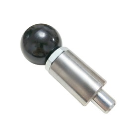 Spring-Loaded Pull Pin, Steel Spring Plunger/Dowel Pin, Pull Rod Knob, Screw Lock with Platform (Ball Handle 1/4in)