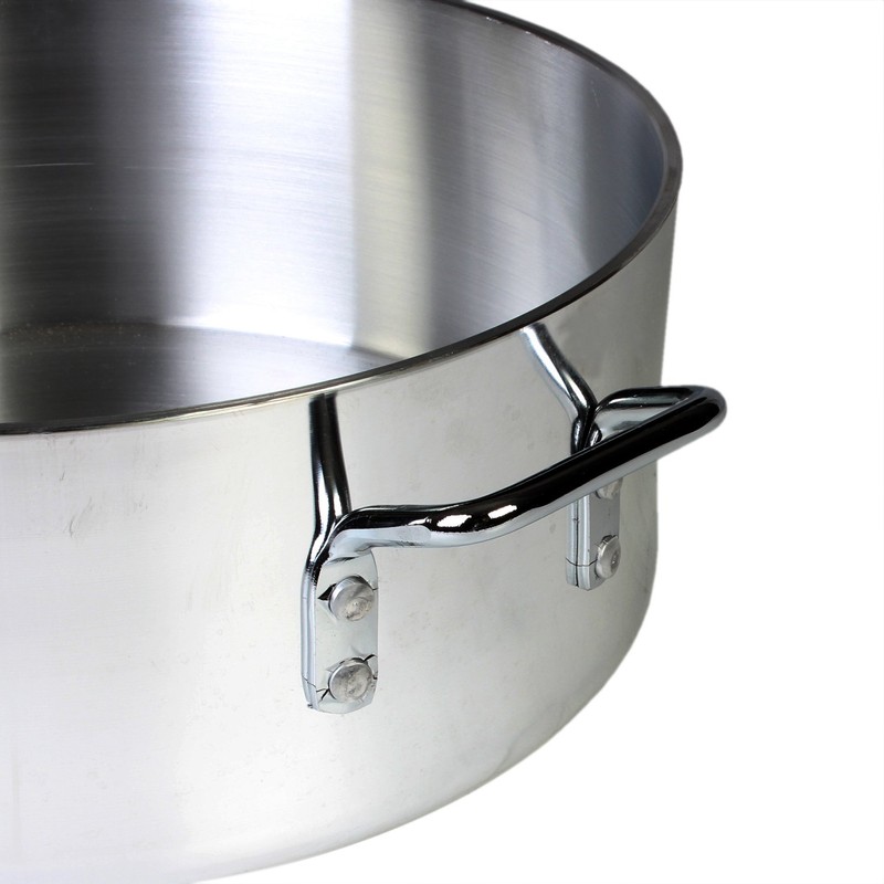 Thunder Group 40 Quart Aluminum Braiser with Lid