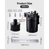 EVIL ENERGY Oil Catch Can, Universal Baffled Catch Can Kit