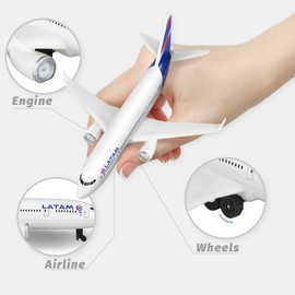 Joylludan Airplane Airplanes Latam Plane Aircraft Planes Model for Collection & Gifts
