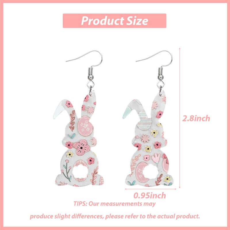 Easter Earrings for Women Cute Easter Basket Stuffers Essentials Bunny