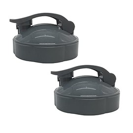 2pcs Replacement lid travel flip top to go lid，compatible with NutriBullet blender NB101 600W/NB-101S 600W/NB-101B 600W MAX/ NB-201 900W