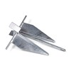 Lewmar Galvanized Steel Fluke Anchor 8 lbs., for Boats up