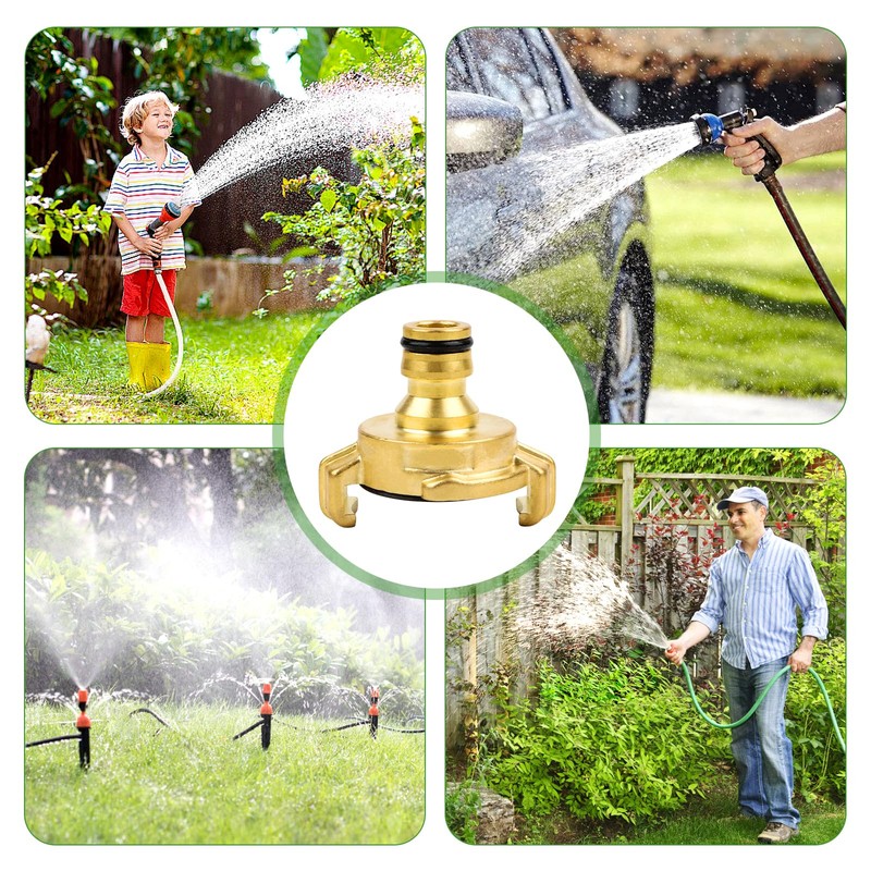 Garden Hose Quick Couplings, Quick Coupling with 1/2 Inch Compatible