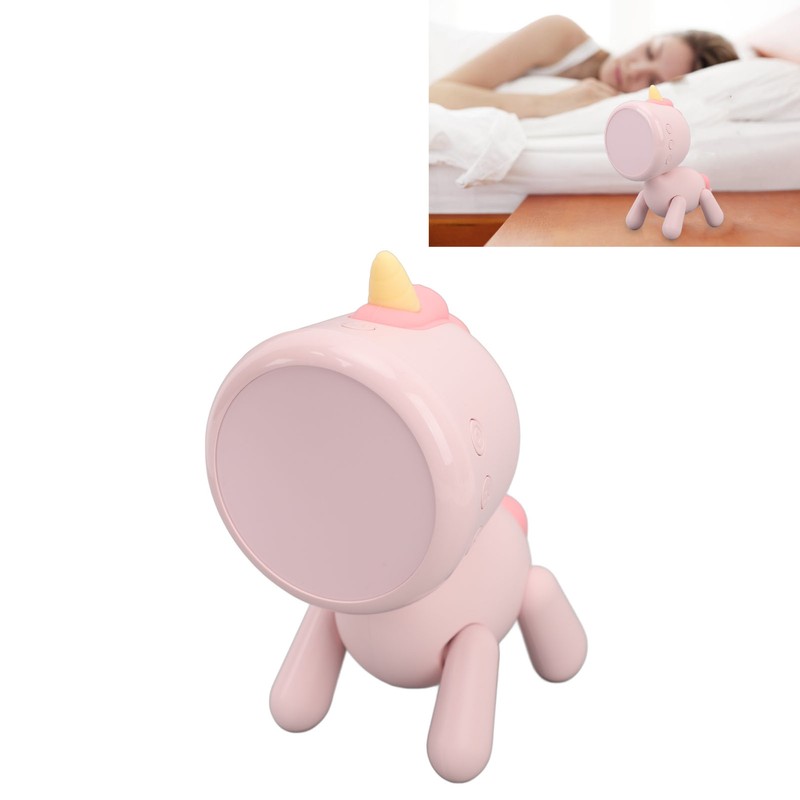 Digital Kids Alarm Clock Rechargeable Cute Animal Children Electronic Clock