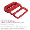 Yoursme Front Grill Grille Inserts Mesh ABS Grill Guard Cover
