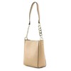 Seidenfelt Shoulder bag: 22 cm, Sweet Toffee/Gold