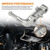 Rear Right Exhaust Bracket Muffler Support Rubber Isolator Hanger Set,
