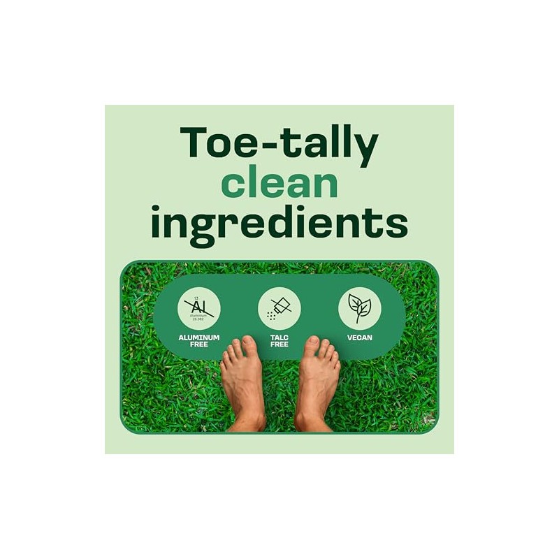 Happy Soles Foot Deodorizer Spray - Talc-Free and Refreshing