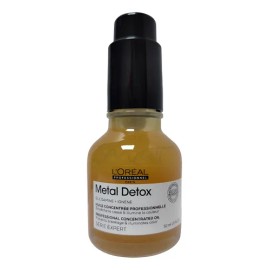 Metal Detox Serum En Aceite Loreal 50ml Protección De Color