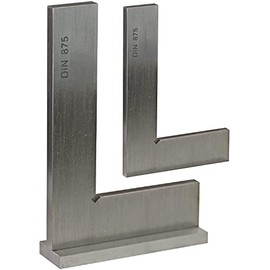 CNC QUALITÄT Control Angle – Stop Square – Stainless Steel – Rustproof – DIN 875 – Various Sizes – 200 x 130 Stop
