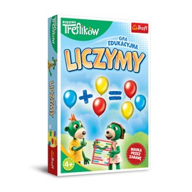 Trefl - Educational Game - Teaching Game, Add and Excerpt, Puzzle Layouts with Actions and Counting, Learning through Toys, Bohden Fairy Tale Game Family Treflik, for Children from 4 Years