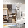 12 Pack 6 Inch Ultra-Thin LED Recessed Ceiling Light with