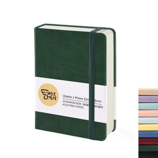 Small Blank Notebook, 96Pages, Hardcover Sketch Book for Drawing, 5.7x4.1