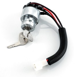 TC020-31820 Ignition Switch with Key for Kubota L2050 L2250 L2350 L2500 L2501 L2550 L2600 L2800 L3000 L2850 L3200 L3400 L3700 L3800 L4300 L4400 MX4700 MX5000 MX5100 Replace TC020-31822