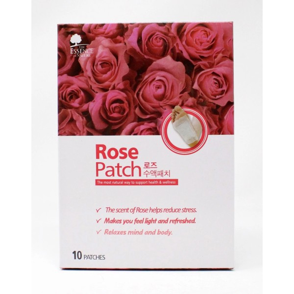 The Essence Of Nature Rose Foot Patch (10 Patches)