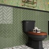VEELIKE 12 Sheets Herringbone Peel and Stick Backsplash Tile Olive