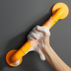 Handrail Handle Safety Bar Stairs Anti-slip for the Elderly and Disabled Safety handle 40 white 10ea