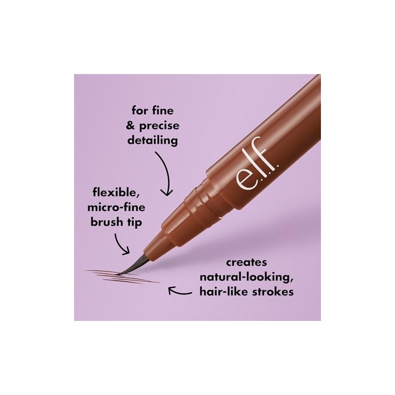 e.l.f. Holy Strokes Micro-Fine Brow Pen Neutral Brown