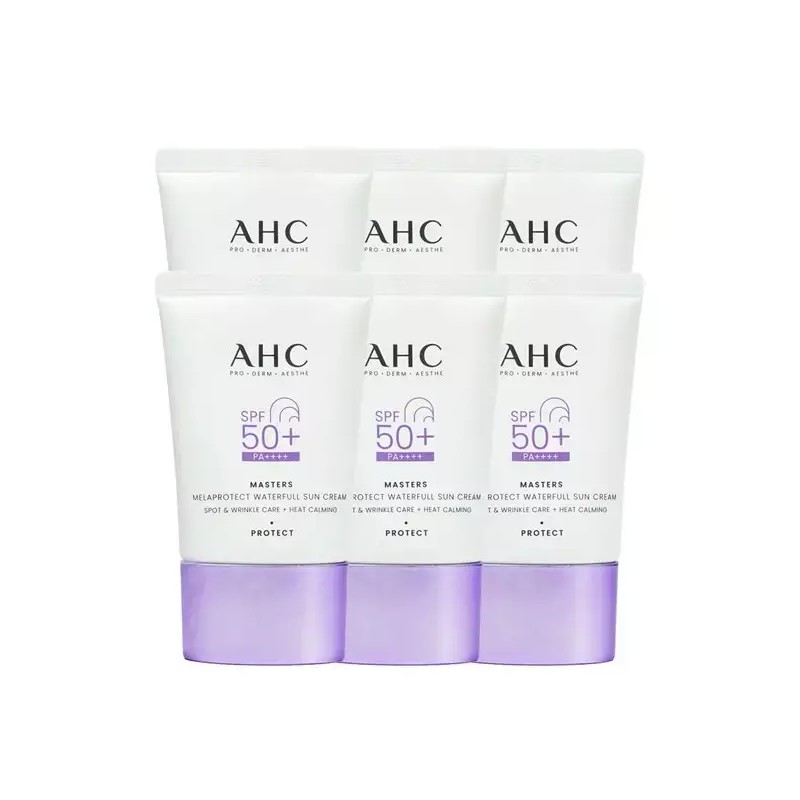 Gita AHC 마스터즈 멜라 프로텍트 워터풀 선크림 40ml 6개 AHC