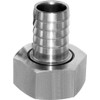 Beduan Stainless Steel Garden Hose Swivel Fitting 1/2" Barb x