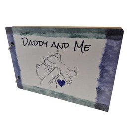 Daddy and Me Scrapbook of Times with Daddy, Fathers Day Gift (uv236-scrap-dadandme)