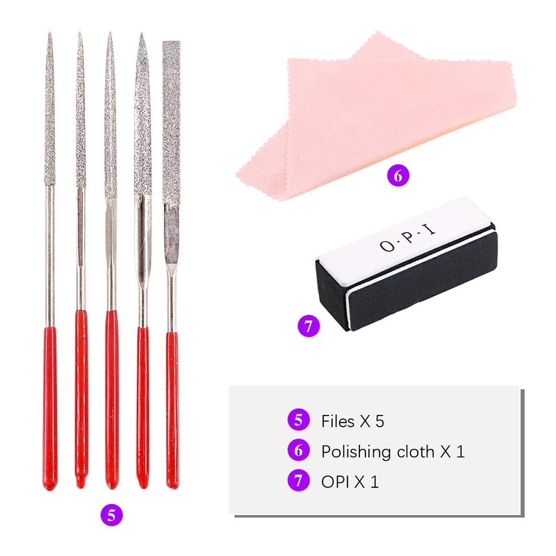 Swpeet 35Pcs Professional for Gundam Modeler Basic Tools, Tool Set