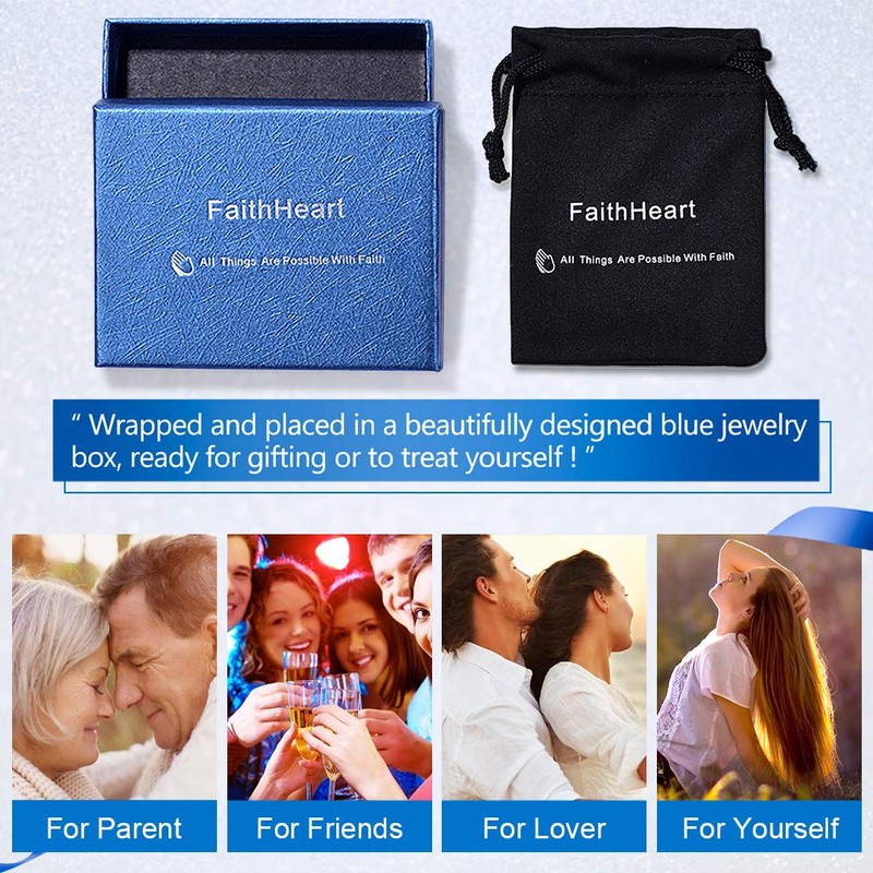 FaithHeart S925 Celtic Knot Necklace Women Birthstone Pendant Necklaces Sterling