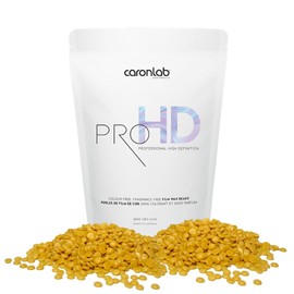 Caronlab Professional Pro HD Hard Wax Beads 800gm - Salon-Grade Formulation for Smooth, Hair-Free Results, Ideal for Full Body and Facial Waxing