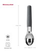 KitchenAid Soft Grip Ice Cream Scoop - Charcoal Grey