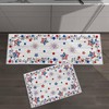 4th of July Kitchen Mats for Floor, American Flag Star