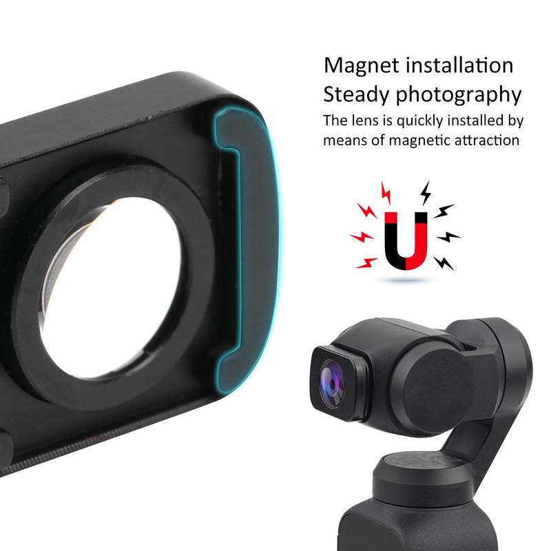Portable Macro Lens Magnetic Installation Camera Accessories Fit for DJI