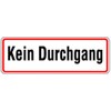 Sign Aluminium No Passage 120 x 350 mm (Private Ownership, Land Marking)