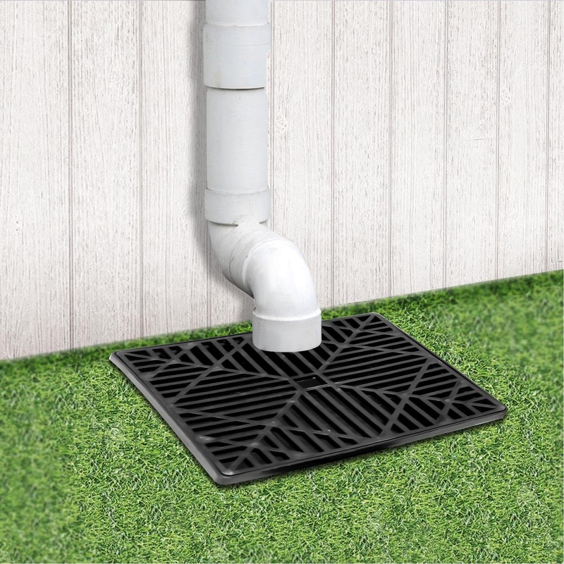 Fabater Gutter Downpipe Extensions, No Dig Low Profile Catch Basin