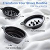 Foldable Shaving Soap Bowl – Portable, Easy-to-Carry Shaving Soap Cup