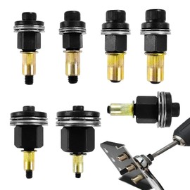 Rivet Nut Pliers Set, Manual Riveting Pliers, Rivet Nuts Set for M3, M4, M5, M6, M8, M10, Hand-Operated Insertion Nuts, Thread Rivets Tool (6-Piece Set)